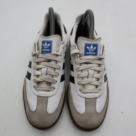 Adidas Samba OG Women's Size 6 Cloud White/Core Black Sneakers IG9030 - Picture 2 of 11